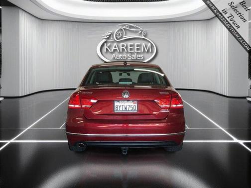 Fortana Red 2015 Volkswagen Passat 2.0L TDI DSG SEL Premium