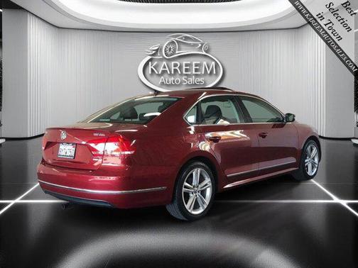 Fortana Red 2015 Volkswagen Passat 2.0L TDI DSG SEL Premium