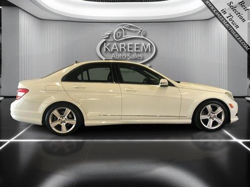 Arctic White 2010 Mercedes-Benz C-Class Luxury