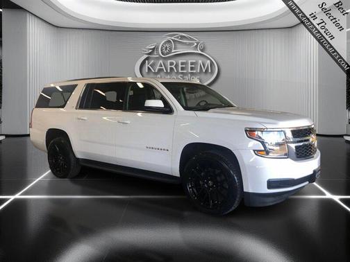 Summit White 2019 Chevrolet Suburban LT