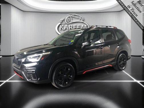 Crystal Black Silica 2021 Subaru Forester Sport