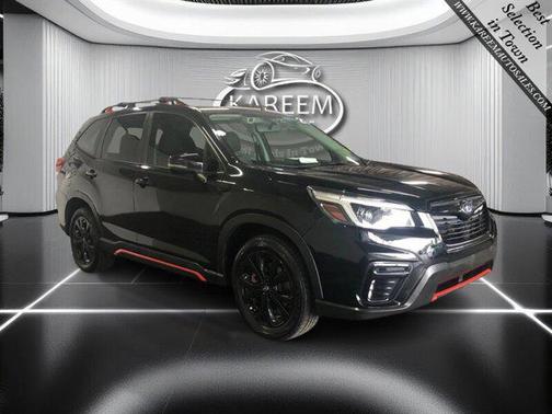 Crystal Black Silica 2021 Subaru Forester Sport