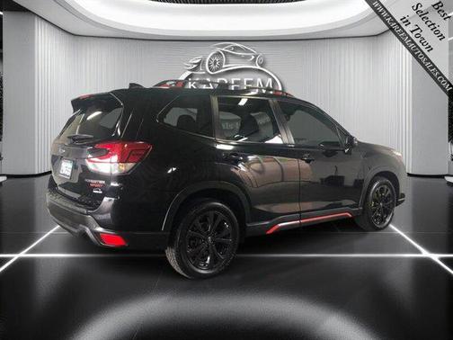 Crystal Black Silica 2021 Subaru Forester Sport