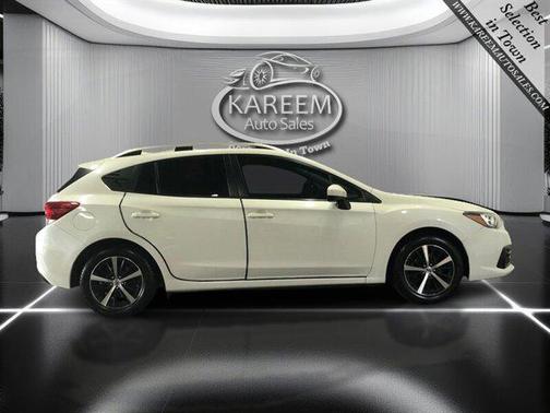Crystal White Pearl 2020 Subaru Impreza Premium 5-Door