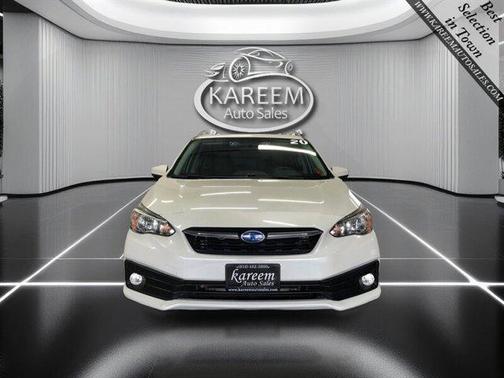 Crystal White Pearl 2020 Subaru Impreza Premium 5-Door