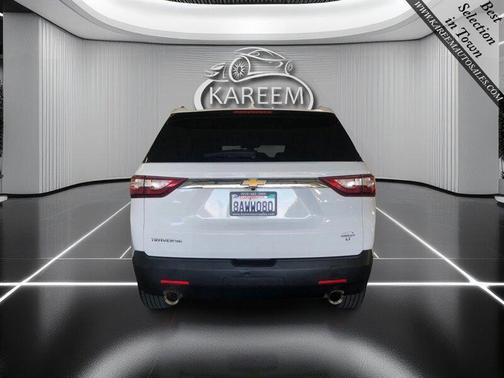 Summit White 2018 Chevrolet Traverse LT Cloth