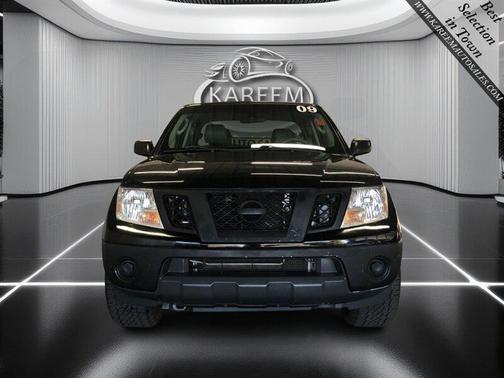 Super Black 2009 Nissan Frontier SE Crew Cab