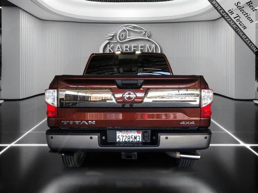 Forged Copper Metallic 2019 Nissan Titan Platinum Reserve