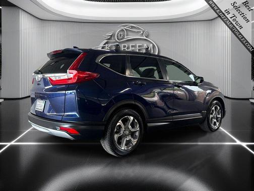Obsidian Blue Pearl 2018 Honda CR-V EX