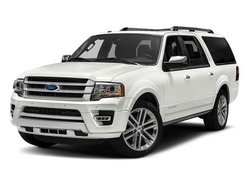 White Platinum Metallic Tri-Coat 2017 Ford Expedition EL Platinum