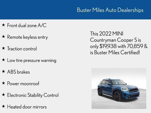 2022 MINI Countryman COOPER S