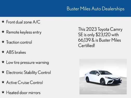 2023 Toyota Camry SE