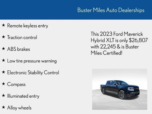 2023 Ford Maverick XLT