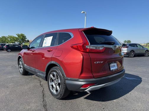 Molten Lava Pearl 2017 Honda CR-V EX