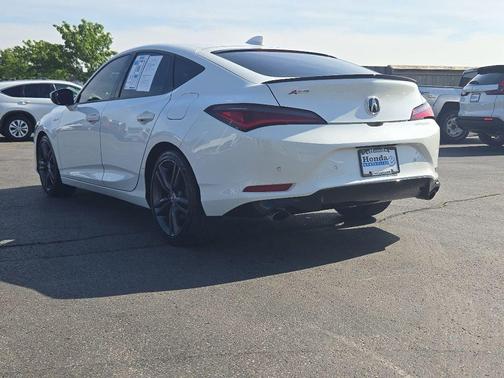 Platinum White Pearl 2024 Acura Integra A-Spec Technology