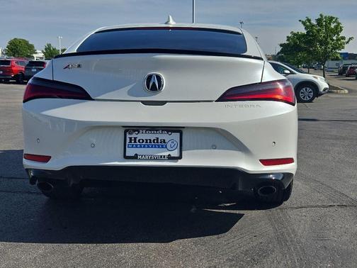 Platinum White Pearl 2024 Acura Integra A-Spec Technology