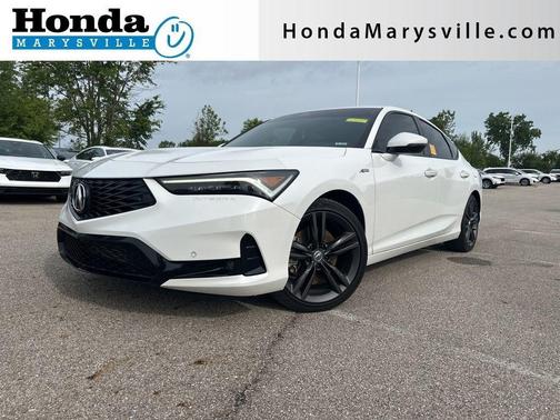 Platinum White Pearl 2024 Acura Integra A-Spec Technology