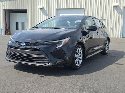 Midnight Black Metallic 2023 Toyota Corolla Hybrid LE