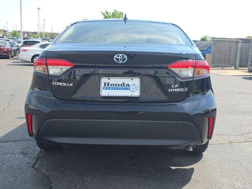 Midnight Black Metallic 2023 Toyota Corolla Hybrid LE
