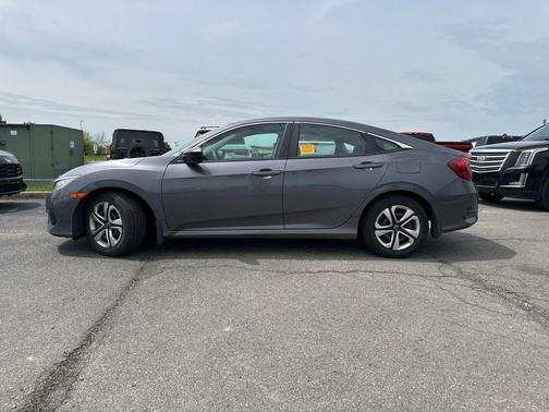 Modern Steel Metallic 2018 Honda Civic LX