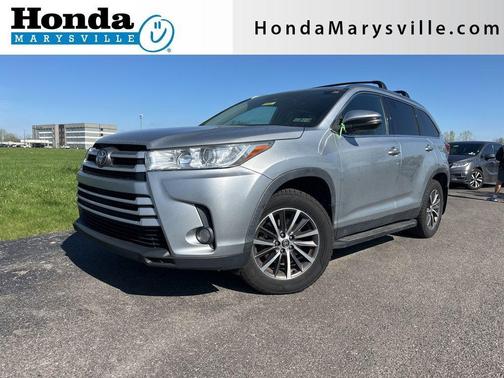 Celestial Silver Metallic 2019 Toyota Highlander XLE