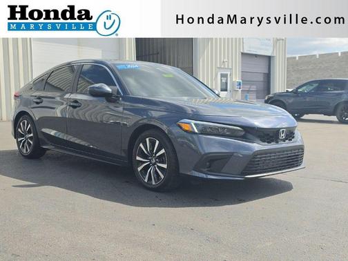 Meteorite Gray Metallic 2024 Honda Civic EX-L