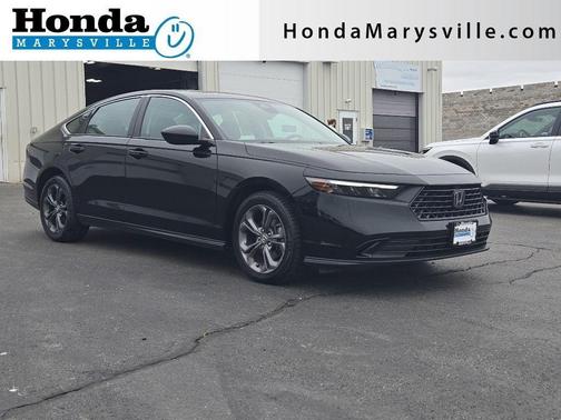 Crystal Black Pearl 2024 Honda Accord EX