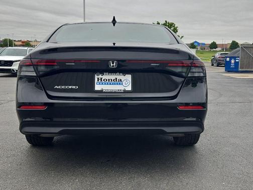Crystal Black Pearl 2024 Honda Accord EX