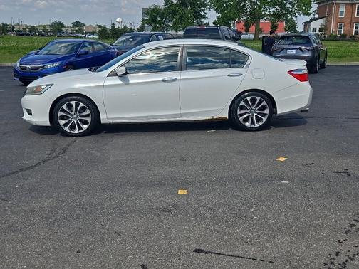 White Orchid Pearl 2014 Honda Accord Sport