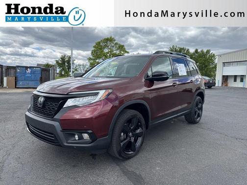 Deep Scarlet Pearl 2021 Honda Passport Elite