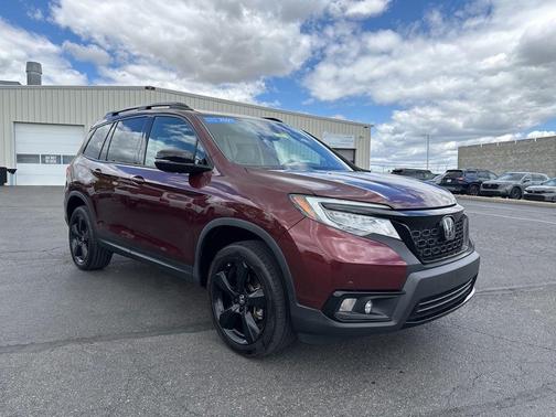 Deep Scarlet Pearl 2021 Honda Passport Elite