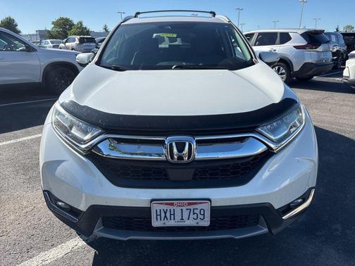 White Diamond Pearl 2018 Honda CR-V Touring