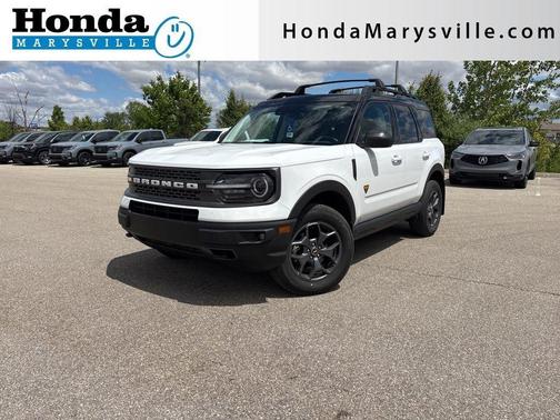 Oxford White 2022 Ford Bronco Sport Badlands