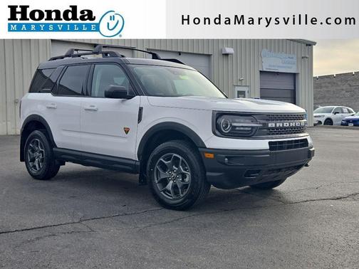 Oxford White 2022 Ford Bronco Sport Badlands