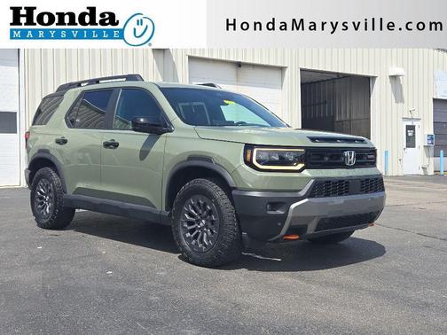 Ash Green 2026 Honda Passport TrailSport