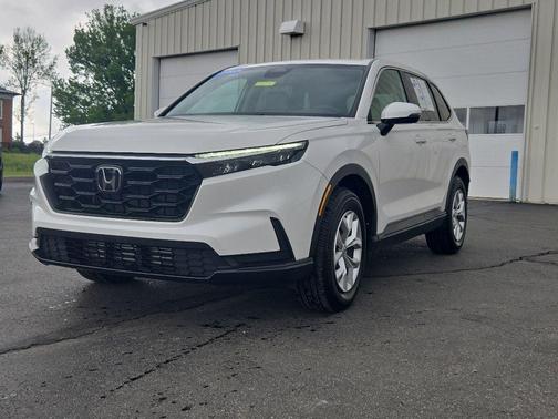 Platinum White Pearl 2025 Honda CR-V LX