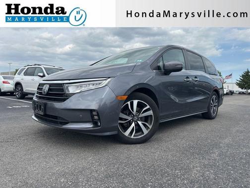 Modern Steel Metallic 2021 Honda Odyssey Touring