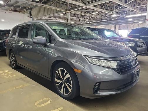 Modern Steel Metallic 2021 Honda Odyssey Touring