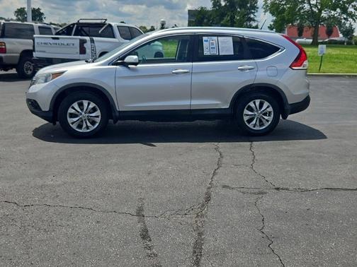 Alabaster Silver Metallic 2013 Honda CR-V EX-L