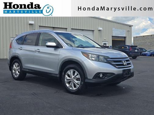 Alabaster Silver Metallic 2013 Honda CR-V EX-L