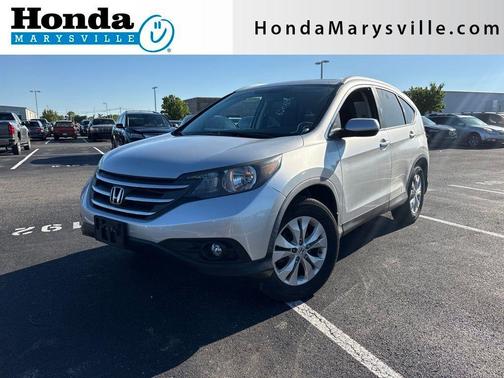 Alabaster Silver Metallic 2013 Honda CR-V EX-L