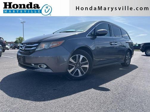 Modern Steel Metallic 2016 Honda Odyssey Touring