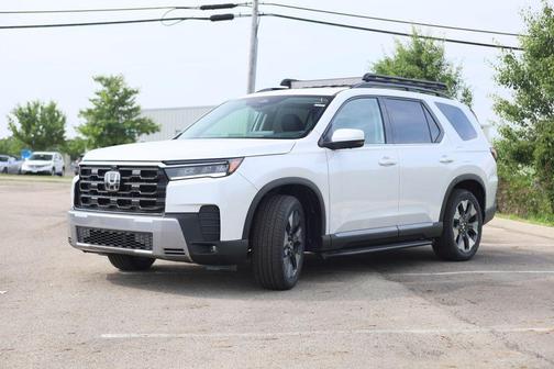 Platinum White 2026 Honda Pilot Elite