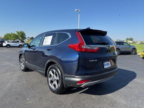 Obsidian Blue Pearl 2018 Honda CR-V EX