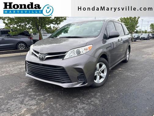Predawn Gray Mica 2019 Toyota Sienna LE