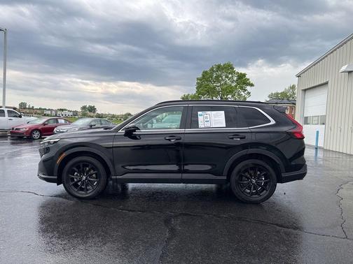 Crystal Black Pearl 2024 Honda CR-V Hybrid Sport-L