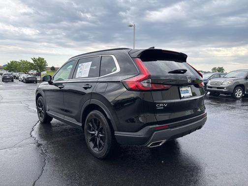 Crystal Black Pearl 2024 Honda CR-V Hybrid Sport-L