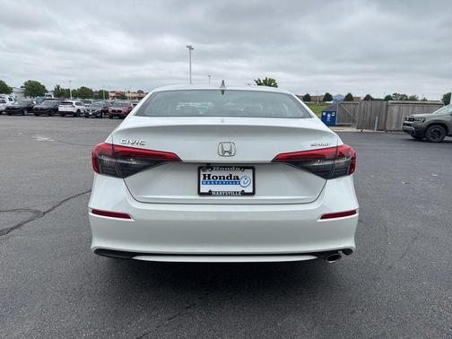 Platinum White Pearl 2022 Honda Civic Sport