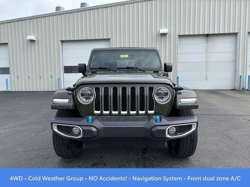 Sarge Green Clearcoat 2022 Jeep Wrangler Unlimited 4xe Sahara