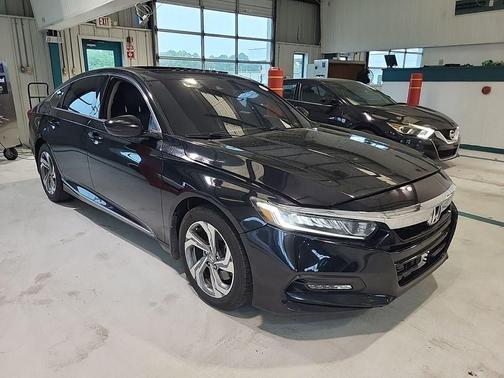 Crystal Black Pearl 2018 Honda Accord EX-L 2.0T